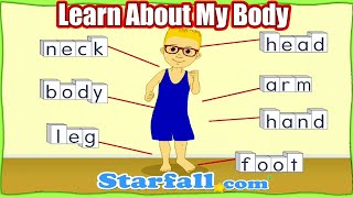 Learn About My Body amp More  Starfall Learning [upl. by Kolb]