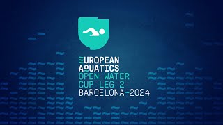 European Aquatics Open Water Swimming Cup 2024  Leg 2  Barcelona ESP [upl. by Himelman]