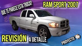 DODGE RAM SPORT HEMI 57 2007  espero y no de lata 😅 pickup ram [upl. by Donata637]