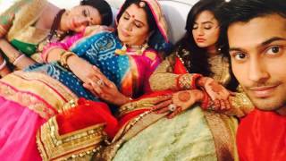 Swaragini  Swara SanskarRaginiLaksh All Masti On SetHD [upl. by Nnylharas190]