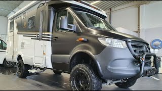 Hymer MLT 580 Freistaat Edition 2021 CrossOver  4x4 Allrad  Teilintegriert  Wohnmobil  Roomtour [upl. by Dorlisa333]