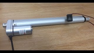 12V DC LongStroke Linear Actuator Gimson Robotics GLA200 [upl. by Joann]