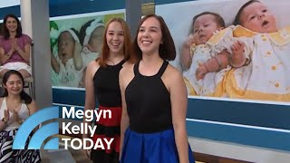 Conjoined Twin Sisters Tell Their Story ‘Being By Her … It’s So Calming  Megyn Kelly TODAY [upl. by Arri724]