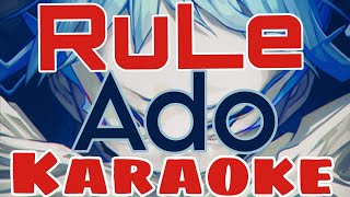 Karaoke 「RuLe」 Ado  Roumaji [upl. by Elrem255]