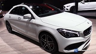 2018 Mercedes Benz CLA Class CLA 250 4Matic  Exterior and Interior Walkaround  2017 LA Auto Show [upl. by Aidnac83]