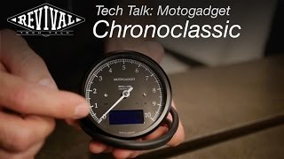 Motogadget Chronoclassic  Revival Cycles Tech Talk [upl. by Orvan]