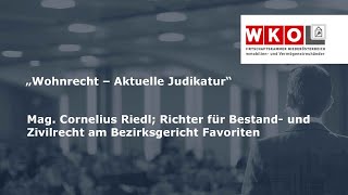 Wohnrecht – Aktuelle Judikatur [upl. by Nwahsem314]