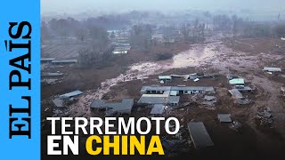 CHINA  Un terremoto de magnitud 62 sacude parte de la provincia de Gansu  EL PAÍS [upl. by Cad443]