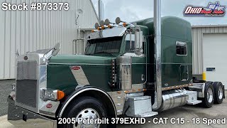 2005 PETERBILT 379EXHD  873373  SOLD [upl. by Basir]