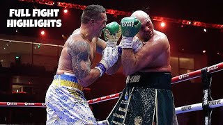 Oleksandr Usyk vs Tyson Fury  Full Önemli Anlar [upl. by Einaffyt]