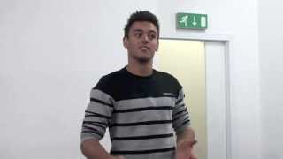 Tom Daley answers fans questions at Calendar Club UK Plymouth  Q1 [upl. by Bodkin]