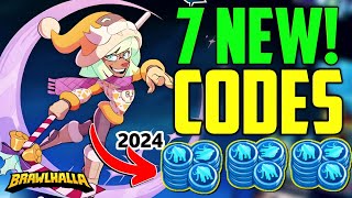 ⚠️2024  CODES⚠️ CODIGOS DE BRAWLHALLA 2024  BRAWLHALLA REDEEM CODES 2024  BRAWLHALLA CODES [upl. by Sverre]