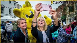 Great Yorkshire Show Yorks Dragon Boat Race Settle Flowerpot Festival Yorkshire Post July pictur [upl. by Yerffeg]