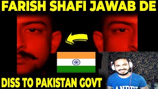 India 🇮🇳 Reaction On Faris Shafi JAWAB DE Diss to Pakistan Govt  GDX Reacts [upl. by Aunson586]