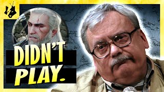 Andrzej Sapkowski on quotTHE WITCHERquot GAMES [upl. by Daigle320]