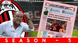 FIFA 2002  SEASON  5  AC MILAN  WORLD CLASS [upl. by Solley]