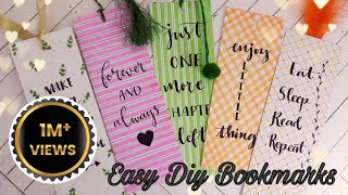 Easy DIY Bookmark IdeasEasy Paper craftCreativeFari [upl. by Nsaj110]