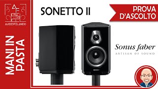 Sonus Faber Sonetto II la prova dascolto [upl. by Wernick]