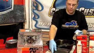 KampN Motorcycle Air Filter Cleaning  Step by Step  Video Guide Tip of the Week [upl. by Aramoiz464]