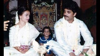 Nagarjuna and Amala Marriage Exclusive Video  Amala  Nagarjuna Family [upl. by Chitkara]