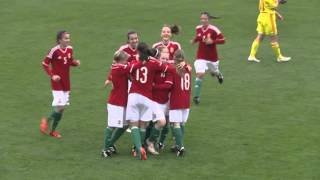 Női U17 így nyertünk Wales ellen [upl. by Nibas549]