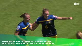 Ellyse Perry at the 2011 FIFA Womens World Cup [upl. by Nnael]