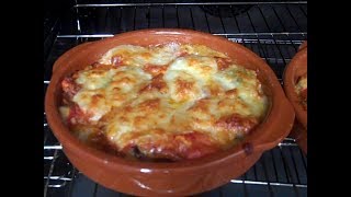 Greek baked aubergineeggplant recipe [upl. by Adnael]