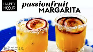 Passion fruit margarita cocktail recipe  delicious Australia [upl. by Meakem]