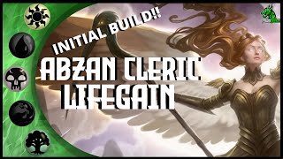 ABZAN CLERIC LIFEGAIN Deck  First Build Standard Midnight Hunt  MTG Arena  Magic Arena  MTGA [upl. by Possing47]