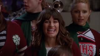 Glee  Full Performance of quotWe Need a Little Christmasquot  S2E10 [upl. by Ileak]