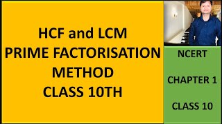 HCF AND LCM I prime factorization method I class 10 [upl. by Volney748]