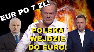 KURS EURO PO 8 ZŁ LIKWIDACJA ZŁOTEGO DO DOLARA I XAU [upl. by Silvers]