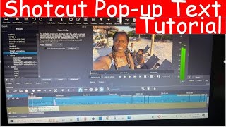 Shotcut Tutorial For Beginners How To Add Popup Text In Your Videos [upl. by Ellehsad]