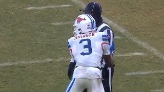 SMU WR dries his hands on the ref 😆  ESPN College Football [upl. by Sarat]