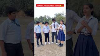 That One Rich Student in School 😂 🤑 shorts comedyvideos richstudent teratrigun [upl. by Fonzie]