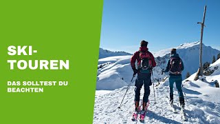 Skitouren –Eine Einführung Planung Ausrüstung und Tipps [upl. by Dela]