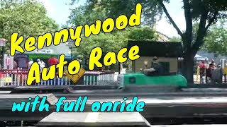 Kennywood Auto Race Complete Ride [upl. by Masry]