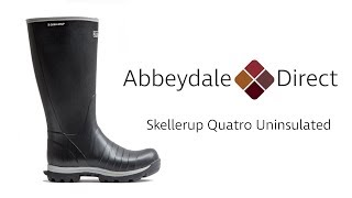 Skellerup Quatro Uninsulated Wellies  In Detail [upl. by Iene]