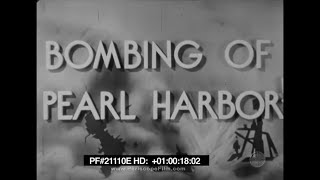 BOMBING OF PEARL HARBOR DECEMBER 7th 1941 amp ROYAL NAVY ATTACK ON FRENCH FLEET at ORAN 21110e HD [upl. by Aicilla]