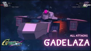 GADELAZA「ガデラーザ」 SD Gundam G Generation Cross Rays [upl. by Dosi859]