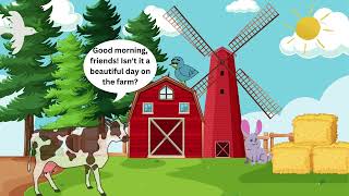 FARMYARD FRIENDS  DOMESTIC ANIMALS [upl. by Amil859]