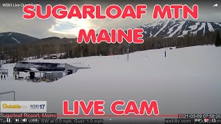 Sugarloaf Mountain Maine  LIVE cam [upl. by Turrell]