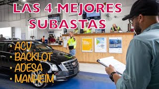 LAS 4 MEJORES SUBASTAS DE CARROS NO COPART  DON XAVY 3 [upl. by Gunar953]