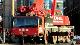 Liebherr LTM 109551 hebt eine Klimaanlage  Soeren66 [upl. by Balf583]