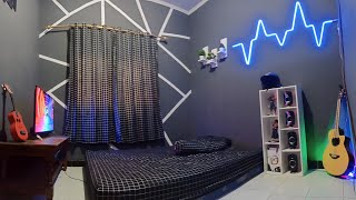 MAKEOVER KAMAR TIDUR COWOK LOW BUDGET [upl. by Thoer]