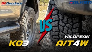 NEW BF Goodrich KO3 vs NEW Falken Wildpeak AT4W [upl. by Ahsilet]