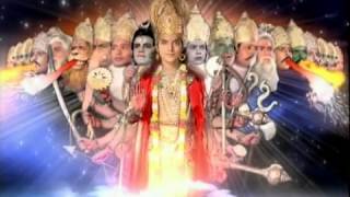 Ramayan Lord Rams chaturbhuj roop is revealed to Ravan [upl. by Darbee]