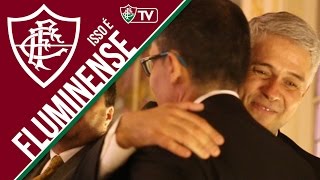 FluTV  Pedro Abad toma posse como novo presidente do Fluminense [upl. by Acsicnarf]