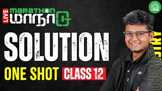 ONE SHOT  Solution  Class 12 Chemistry  Xylem CBSE 11amp12 Tamil [upl. by Eissolf]