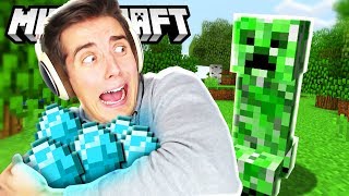 Denis Sucks At Minecraft  Episode 1 [upl. by Aleakam]